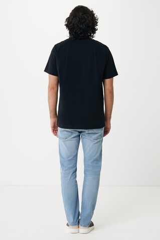 IQONIQ Kakadu relaxed T-Shirt aus recycelter Baumwolle schwarz bedrucken, Art.-Nr. T9103.001.XXXL
