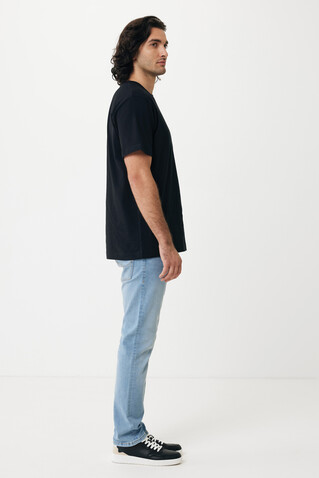 IQONIQ Kakadu relaxed T-Shirt aus recycelter Baumwolle schwarz bedrucken, Art.-Nr. T9103.001.XXXL