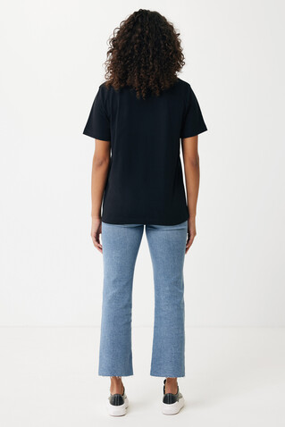 IQONIQ Kakadu relaxed T-Shirt aus recycelter Baumwolle schwarz bedrucken, Art.-Nr. T9103.001.XXXL