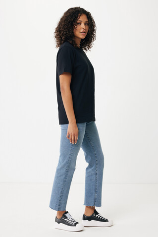 IQONIQ Kakadu relaxed T-Shirt aus recycelter Baumwolle schwarz bedrucken, Art.-Nr. T9103.001.XXXL