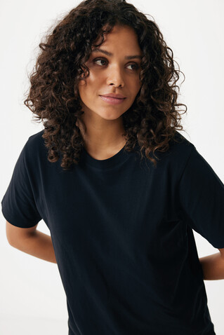 IQONIQ Kakadu relaxed T-Shirt aus recycelter Baumwolle schwarz bedrucken, Art.-Nr. T9103.001.XXXL