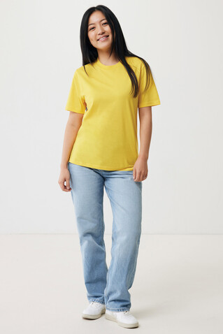 IQONIQ Sierra Lightweight T-Shirt aus recycelter Baumwolle gelb bedrucken, Art.-Nr. T9104.045.XL IQONIQ Sierra Lightweight T-Shirt aus recycelter Baumwolle gelb bedrucken, Art.-Nr. T9104.045.XL