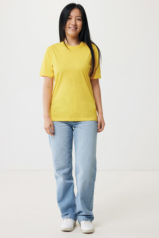 IQONIQ Sierra Lightweight T-Shirt aus recycelter Baumwolle gelb bedrucken, Art.-Nr. T9104.045.XL IQONIQ Sierra Lightweight T-Shirt aus recycelter Baumwolle gelb bedrucken, Art.-Nr. T9104.045.XL