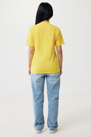 IQONIQ Sierra Lightweight T-Shirt aus recycelter Baumwolle gelb bedrucken, Art.-Nr. T9104.045.XL IQONIQ Sierra Lightweight T-Shirt aus recycelter Baumwolle gelb bedrucken, Art.-Nr. T9104.045.XL