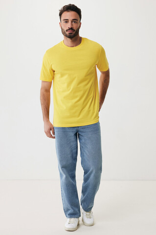 IQONIQ Sierra Lightweight T-Shirt aus recycelter Baumwolle gelb bedrucken, Art.-Nr. T9104.045.XL IQONIQ Sierra Lightweight T-Shirt aus recycelter Baumwolle gelb bedrucken, Art.-Nr. T9104.045.XL