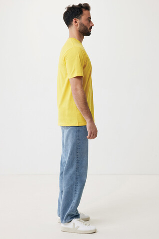 IQONIQ Sierra Lightweight T-Shirt aus recycelter Baumwolle gelb bedrucken, Art.-Nr. T9104.045.XL IQONIQ Sierra Lightweight T-Shirt aus recycelter Baumwolle gelb bedrucken, Art.-Nr. T9104.045.XL