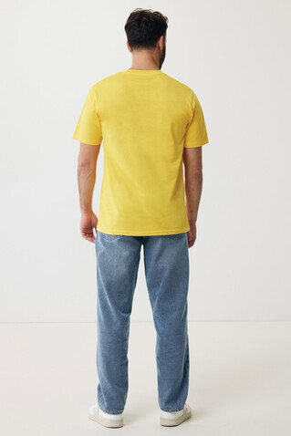 IQONIQ Sierra Lightweight T-Shirt aus recycelter Baumwolle gelb bedrucken, Art.-Nr. T9104.045.XL IQONIQ Sierra Lightweight T-Shirt aus recycelter Baumwolle gelb bedrucken, Art.-Nr. T9104.045.XL
