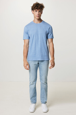 IQONIQ Sierra Lightweight T-Shirt aus recycelter Baumwolle light heather blue bedrucken, Art.-Nr. T9104.042.XXXL IQONIQ Sierra Lightweight T-Shirt aus recycelter Baumwolle light heather blue bedrucken, Art.-Nr. T9104.042.XXXL