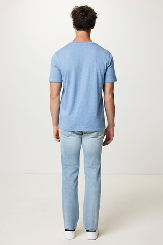 IQONIQ Sierra Lightweight T-Shirt aus recycelter Baumwolle light heather blue bedrucken, Art.-Nr. T9104.042.XXXL IQONIQ Sierra Lightweight T-Shirt aus recycelter Baumwolle light heather blue bedrucken, Art.-Nr. T9104.042.XXXL