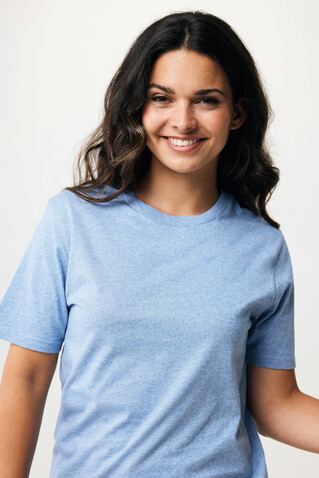 IQONIQ Sierra Lightweight T-Shirt aus recycelter Baumwolle light heather blue bedrucken, Art.-Nr. T9104.042.XXXL IQONIQ Sierra Lightweight T-Shirt aus recycelter Baumwolle light heather blue bedrucken, Art.-Nr. T9104.042.XXXL