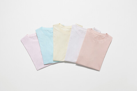 IQONIQ Sierra Lightweight T-Shirt aus recycelter Baumwolle ivory white bedrucken, Art.-Nr. T9104.040.M IQONIQ Sierra Lightweight T-Shirt aus recycelter Baumwolle ivory white bedrucken, Art.-Nr. T9104.040.M