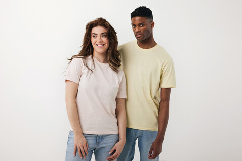 IQONIQ Sierra Lightweight T-Shirt aus recycelter Baumwolle cloud pink bedrucken, Art.-Nr. T9104.039.M IQONIQ Sierra Lightweight T-Shirt aus recycelter Baumwolle cloud pink bedrucken, Art.-Nr. T9104.039.M