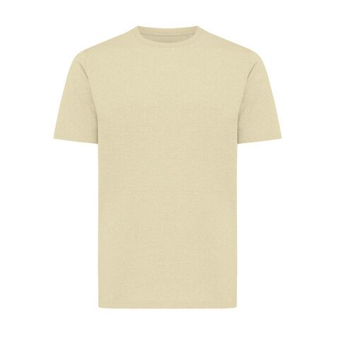 IQONIQ Sierra Lightweight T-Shirt aus recycelter Baumwolle cream yellow bedrucken, Art.-Nr. T9104.036.XXS