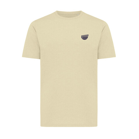 IQONIQ Sierra Lightweight T-Shirt aus recycelter Baumwolle cream yellow bedrucken, Art.-Nr. T9104.036.XXS