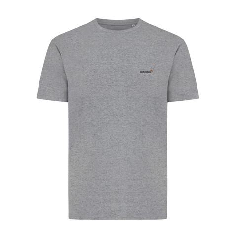 IQONIQ Sierra Lightweight T-Shirt aus recycelter Baumwolle light heather anthracite bedrucken, Art.-Nr. T9104.034.XXL