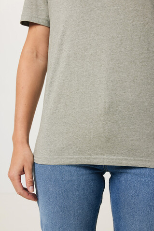 IQONIQ Sierra Lightweight T-Shirt aus recycelter Baumwolle light heather green bedrucken, Art.-Nr. T9104.033.XXXL