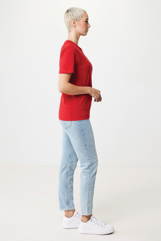 IQONIQ Sierra Lightweight T-Shirt aus recycelter Baumwolle rot bedrucken, Art.-Nr. T9104.029.XXS IQONIQ Sierra Lightweight T-Shirt aus recycelter Baumwolle rot bedrucken, Art.-Nr. T9104.029.XXS