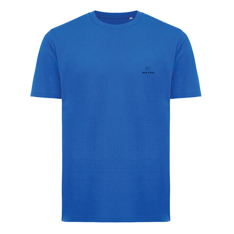 IQONIQ Sierra Lightweight T-Shirt aus recycelter Baumwolle Königsblau bedrucken, Art.-Nr. T9104.025.XXL