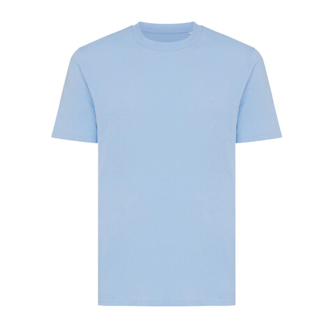 IQONIQ Sierra Lightweight T-Shirt aus recycelter Baumwolle sky blue bedrucken, Art.-Nr. T9104.022.M