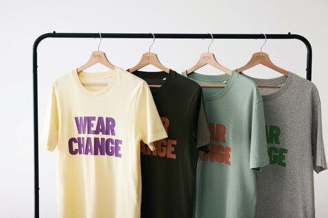IQONIQ Sierra Lightweight T-Shirt aus recycelter Baumwolle khaki bedrucken, Art.-Nr. T9104.020.S