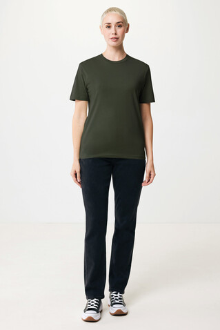 IQONIQ Sierra Lightweight T-Shirt aus recycelter Baumwolle khaki bedrucken, Art.-Nr. T9104.020.S
