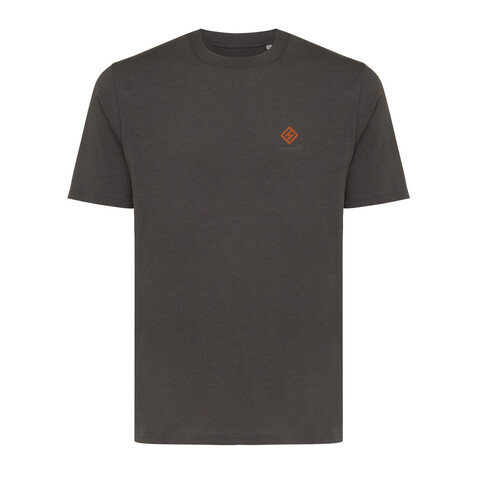 IQONIQ Sierra Lightweight T-Shirt aus recycelter Baumwolle anthrazit bedrucken, Art.-Nr. T9104.019.XL