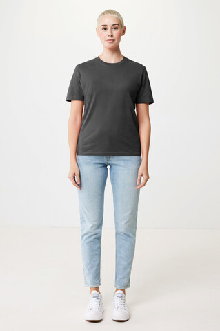 IQONIQ Sierra Lightweight T-Shirt aus recycelter Baumwolle anthrazit bedrucken, Art.-Nr. T9104.019.XL