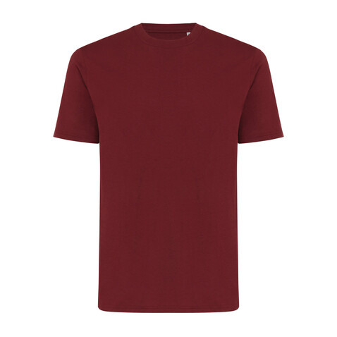 IQONIQ Sierra Lightweight T-Shirt aus recycelter Baumwolle burgunderrot bedrucken, Art.-Nr. T9104.007.XXS