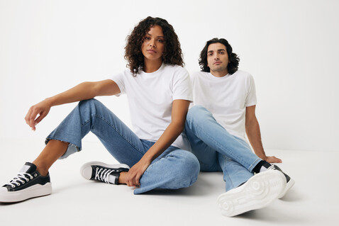 IQONIQ Sierra Lightweight T-Shirt aus recycelter Baumwolle recycled white bedrucken, Art.-Nr. T9104.004.M IQONIQ Sierra Lightweight T-Shirt aus recycelter Baumwolle recycled white bedrucken, Art.-Nr. T9104.004.M