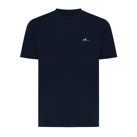 IQONIQ Sierra Lightweight T-Shirt aus recycelter Baumwolle navy blau bedrucken, Art.-Nr. T9104.002.XXXL IQONIQ Sierra Lightweight T-Shirt aus recycelter Baumwolle navy blau bedrucken, Art.-Nr. T9104.002.XXXL