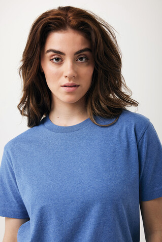 IQONIQ Teide T-Shirt aus recycelter Baumwolle heather blue bedrucken, Art.-Nr. T9105.024.XXL IQONIQ Teide T-Shirt aus recycelter Baumwolle heather blue bedrucken, Art.-Nr. T9105.024.XXL