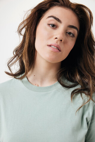 IQONIQ Teide T-Shirt aus recycelter Baumwolle Iceberg green bedrucken, Art.-Nr. T9105.023.L