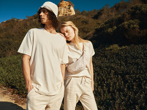 IQONIQ Teide T-Shirt aus recycelter Baumwolle natural raw bedrucken, Art.-Nr. T9105.018.S IQONIQ Teide T-Shirt aus recycelter Baumwolle natural raw bedrucken, Art.-Nr. T9105.018.S