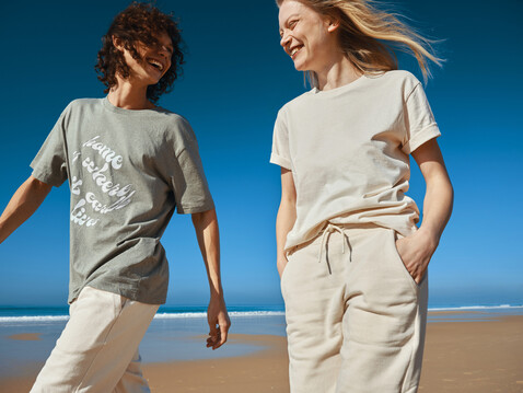 IQONIQ Teide T-Shirt aus recycelter Baumwolle natural raw bedrucken, Art.-Nr. T9105.018.S IQONIQ Teide T-Shirt aus recycelter Baumwolle natural raw bedrucken, Art.-Nr. T9105.018.S