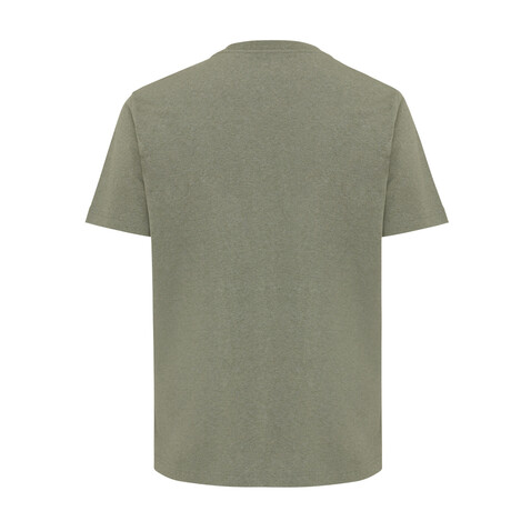 IQONIQ Teide T-Shirt aus recycelter Baumwolle heather green bedrucken, Art.-Nr. T9105.015.M