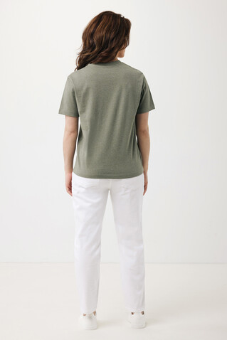 IQONIQ Teide T-Shirt aus recycelter Baumwolle heather green bedrucken, Art.-Nr. T9105.015.M