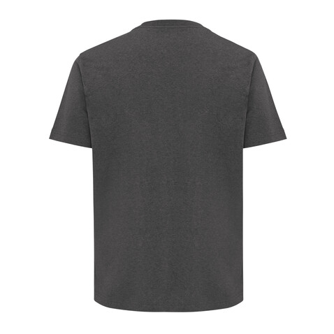 IQONIQ Teide T-Shirt aus recycelter Baumwolle heather anthracite bedrucken, Art.-Nr. T9105.014.S