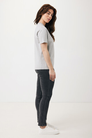 IQONIQ Teide T-Shirt aus recycelter Baumwolle heather grey bedrucken, Art.-Nr. T9105.013.4XL