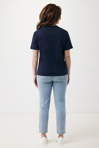 IQONIQ Teide T-Shirt aus recycelter Baumwolle navy blau bedrucken, Art.-Nr. T9105.002.XXXL