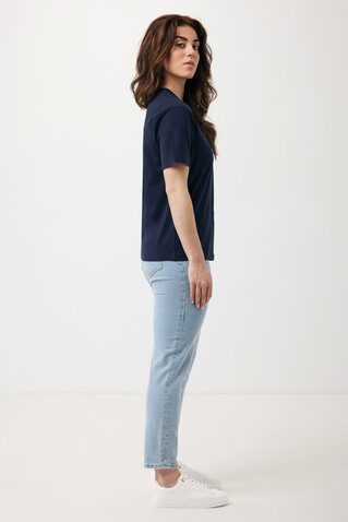 IQONIQ Teide T-Shirt aus recycelter Baumwolle navy blau bedrucken, Art.-Nr. T9105.002.XXXL