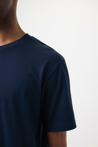 IQONIQ Teide T-Shirt aus recycelter Baumwolle navy blau bedrucken, Art.-Nr. T9105.002.XXXL