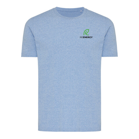 IQONIQ Brett T-Shirt aus recycelter Baumwolle light heather blue bedrucken, Art.-Nr. T9107.042.M IQONIQ Brett T-Shirt aus recycelter Baumwolle light heather blue bedrucken, Art.-Nr. T9107.042.M