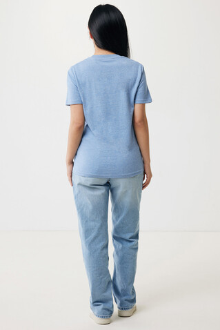 IQONIQ Brett T-Shirt aus recycelter Baumwolle light heather blue bedrucken, Art.-Nr. T9107.042.M IQONIQ Brett T-Shirt aus recycelter Baumwolle light heather blue bedrucken, Art.-Nr. T9107.042.M