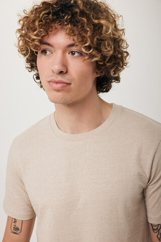 IQONIQ Brett T-Shirt aus recycelter Baumwolle light heather brown bedrucken, Art.-Nr. T9107.041.XS IQONIQ Brett T-Shirt aus recycelter Baumwolle light heather brown bedrucken, Art.-Nr. T9107.041.XS
