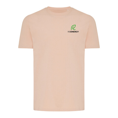 IQONIQ Brett T-Shirt aus recycelter Baumwolle peach nectar bedrucken, Art.-Nr. T9107.038.S