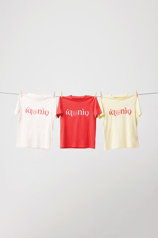 IQONIQ Brett T-Shirt aus recycelter Baumwolle cream yellow bedrucken, Art.-Nr. T9107.036.XS IQONIQ Brett T-Shirt aus recycelter Baumwolle cream yellow bedrucken, Art.-Nr. T9107.036.XS