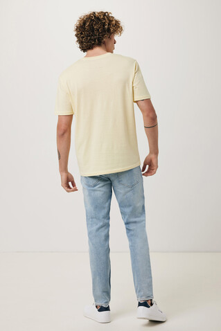 IQONIQ Brett T-Shirt aus recycelter Baumwolle cream yellow bedrucken, Art.-Nr. T9107.036.XS IQONIQ Brett T-Shirt aus recycelter Baumwolle cream yellow bedrucken, Art.-Nr. T9107.036.XS