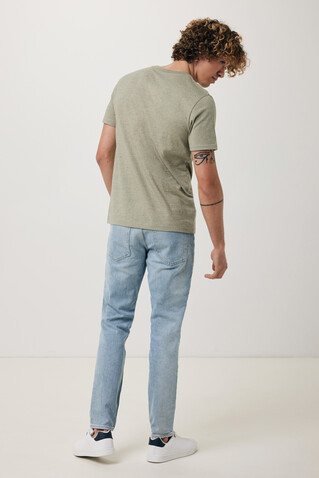 IQONIQ Brett T-Shirt aus recycelter Baumwolle light heather green bedrucken, Art.-Nr. T9107.033.S IQONIQ Brett T-Shirt aus recycelter Baumwolle light heather green bedrucken, Art.-Nr. T9107.033.S