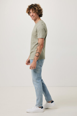 IQONIQ Brett T-Shirt aus recycelter Baumwolle light heather green bedrucken, Art.-Nr. T9107.033.S IQONIQ Brett T-Shirt aus recycelter Baumwolle light heather green bedrucken, Art.-Nr. T9107.033.S