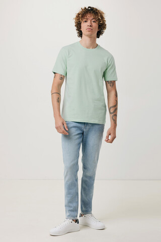 IQONIQ Brett T-Shirt aus recycelter Baumwolle Iceberg green bedrucken, Art.-Nr. T9107.023.L